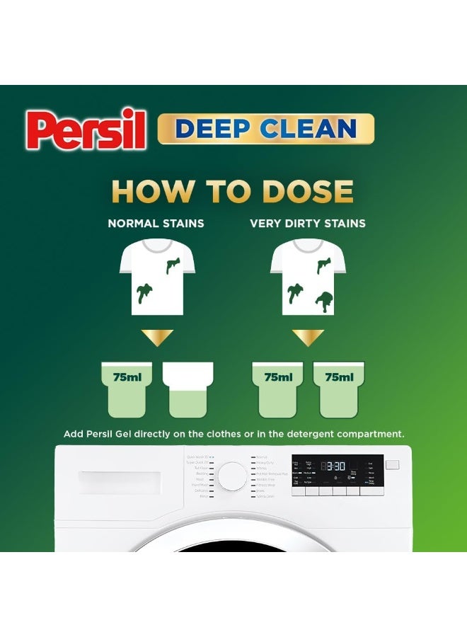 Persil Power Gel White Flower Deep Clean #1 Liquid Laundry Detergent 1L - Image 5